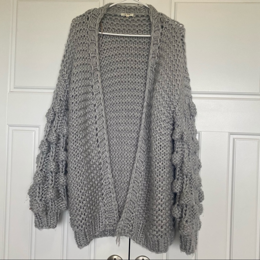 Oversized cardigan